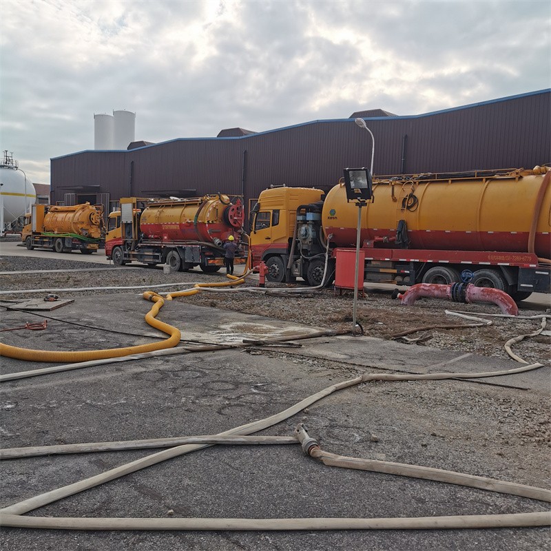 北屯污水池清理