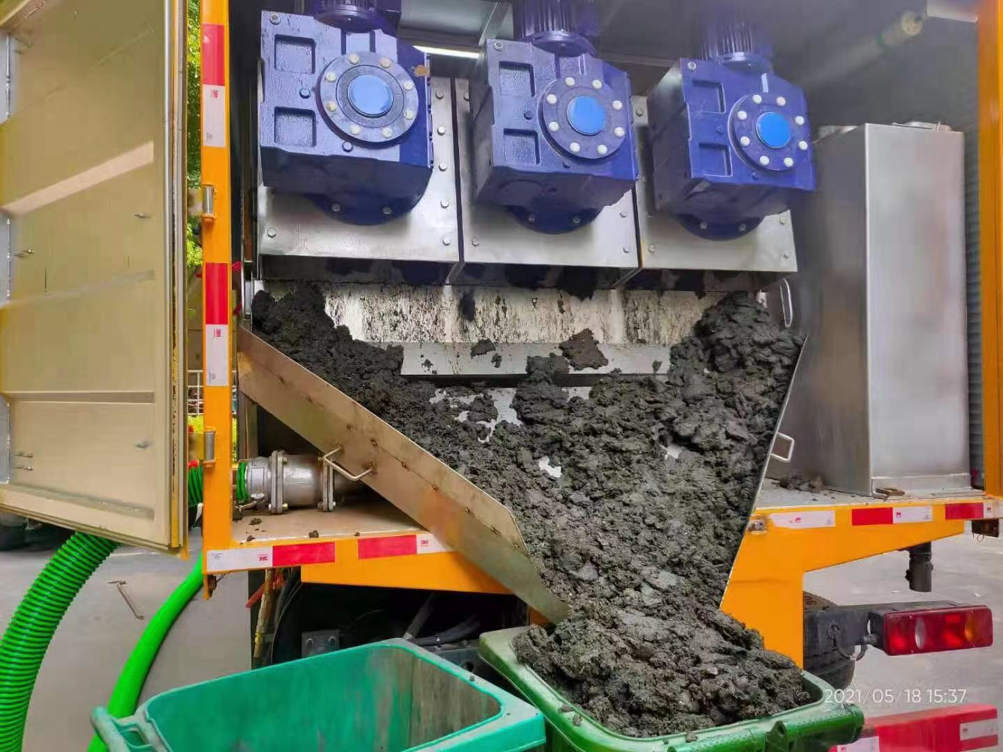 北屯化粪池清掏城市维护站-泥浆净化干湿分离处理